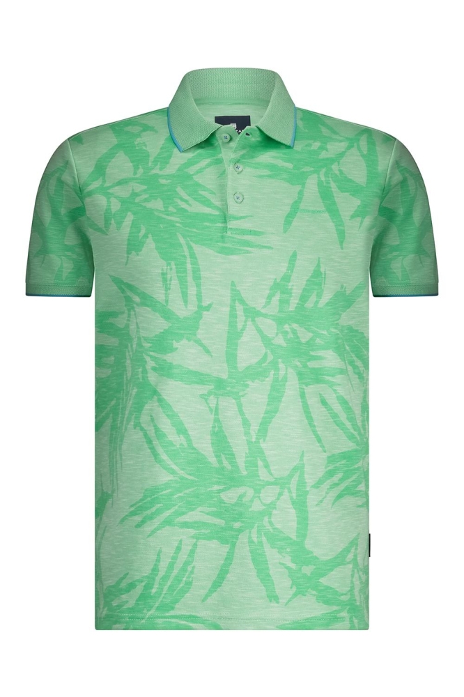 PIQUE POLO MET ALLOVER PRINT 464 15903 3111